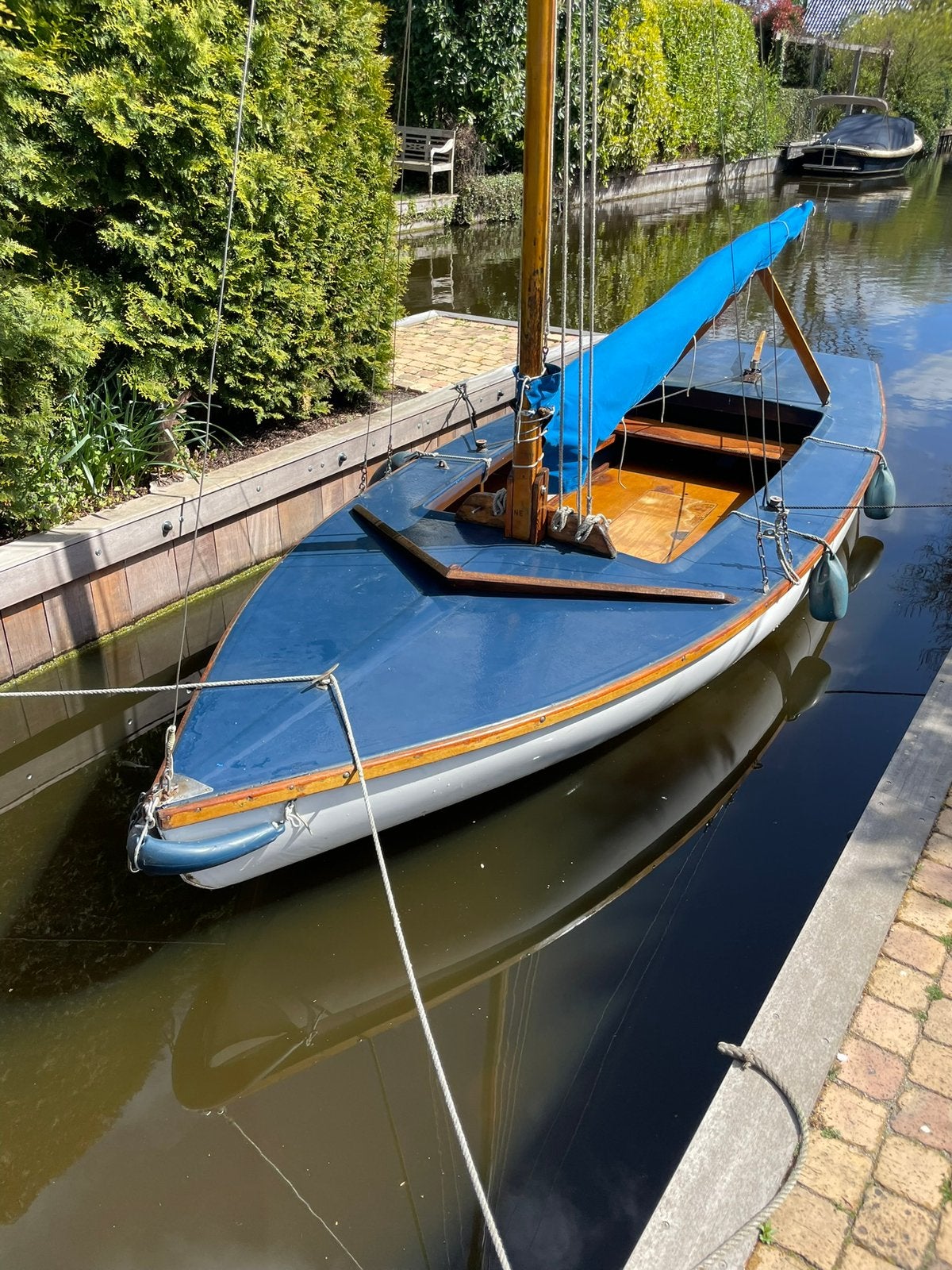 16 kwadraat open zeilboot Gratis!, Ophalen, Gebruikt, 15 tot 30 m²