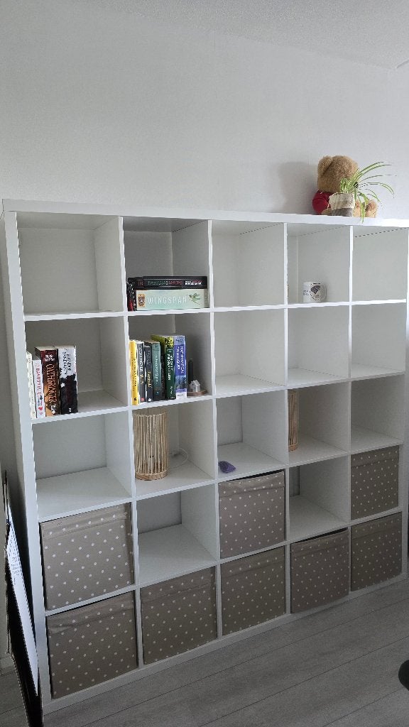 Kallax kast 5x5, Ophalen, 150 tot 200 cm, Zo goed als nieuw, 150 tot 200 cm