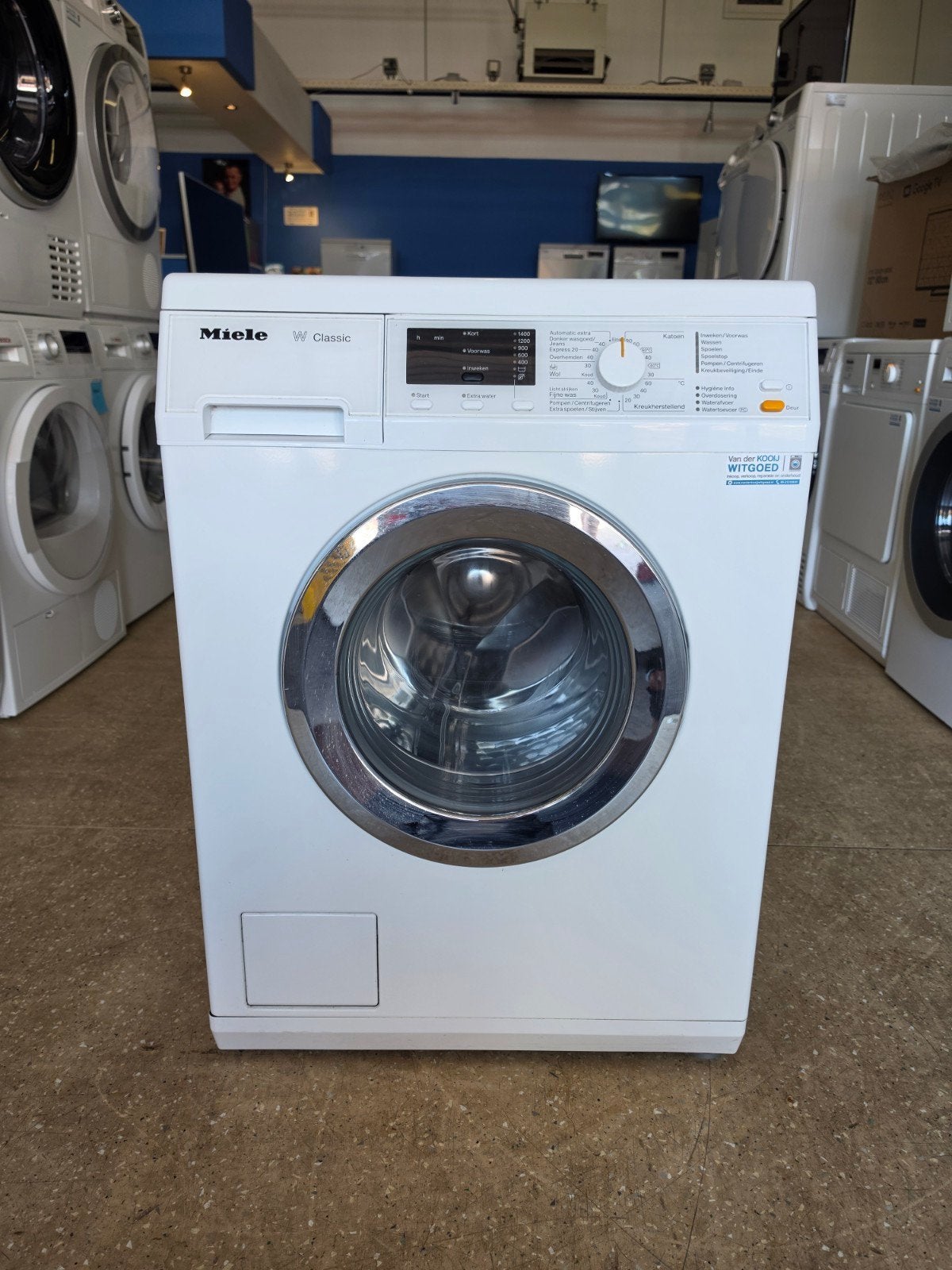 Miele W Classic wasmachine | 7 kilo | A+++ | Gratis thuis ✅️, Jirnsum, Ophalen of Verzenden, Voorlader, Vanderkooijwitgoed@hotmail.com
