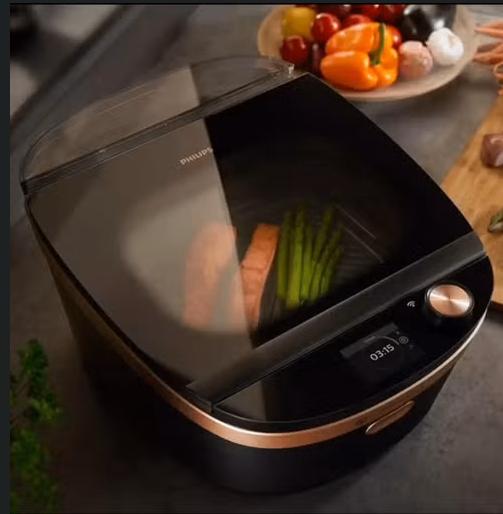 Philips NutriFlavor multicooker – NIEUW (nooit gebruikt), Ophalen, Overige typen, Nieuw, Zwart