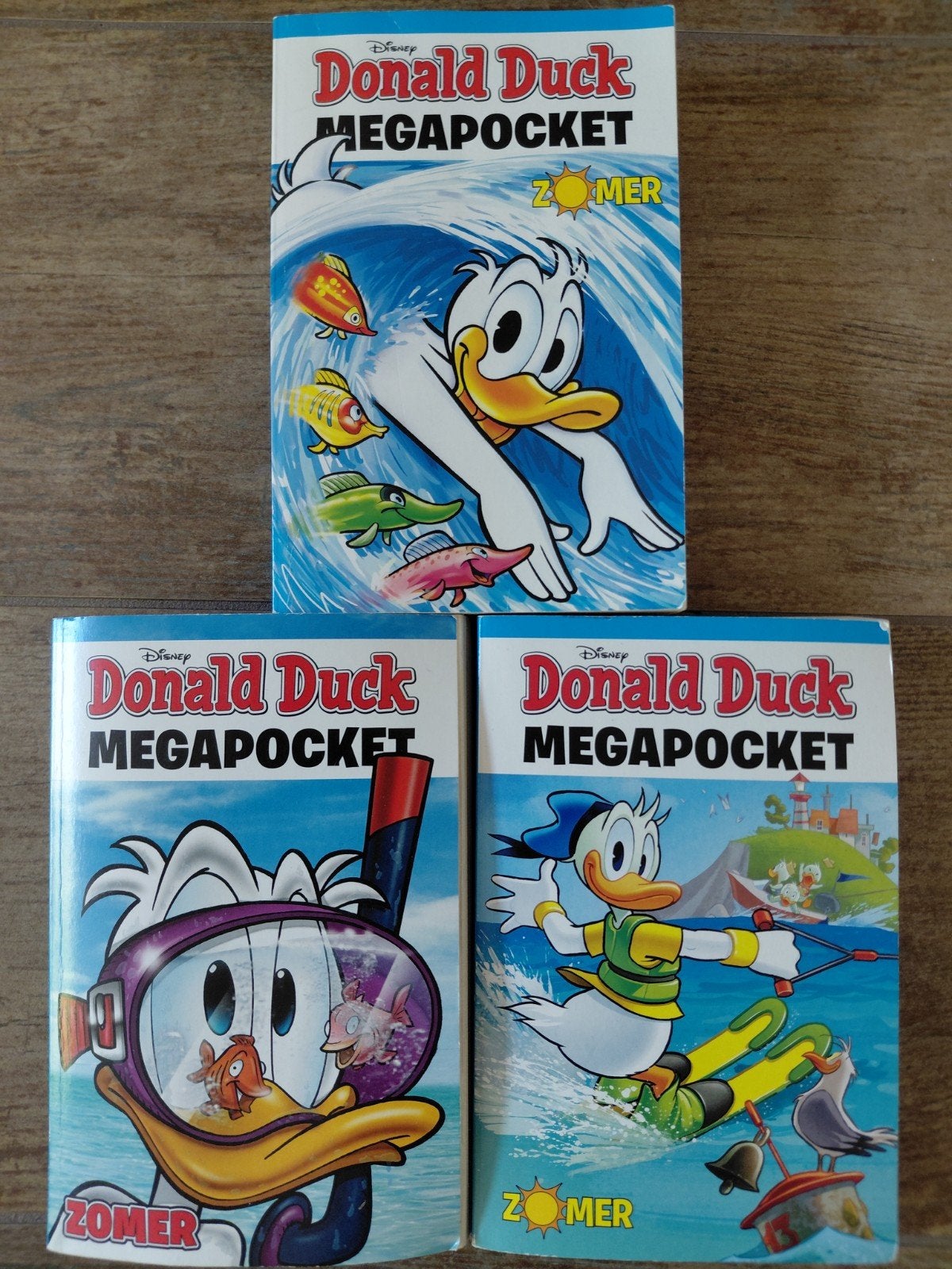 Donald Duck Zomerpockets, Ophalen, Gebruikt, Speelkaart(en)