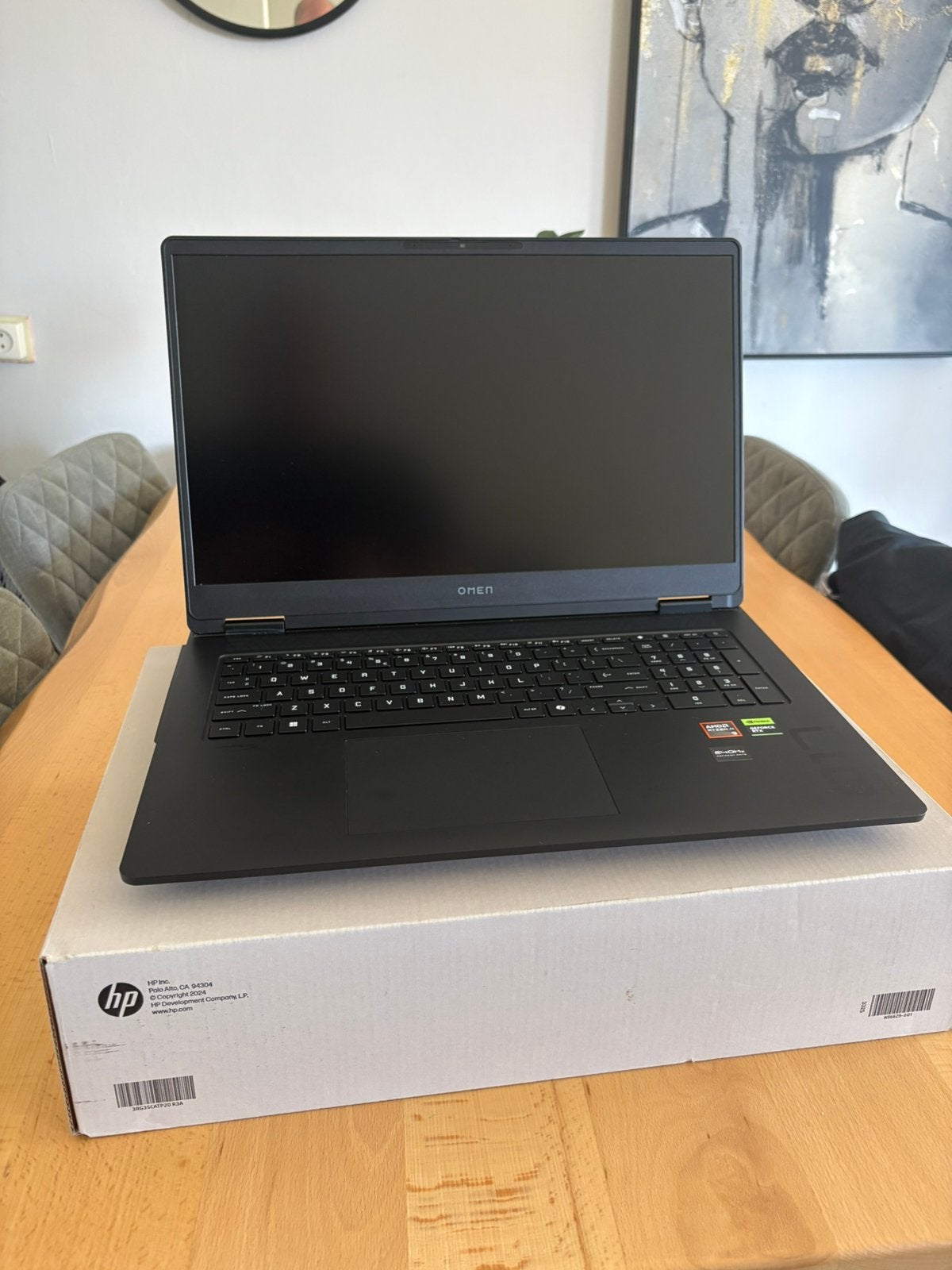 HP OMEN 17 Gaming Laptop RTX 5060 / 32GB / 1TB / QHD 240Hz, Computers en Software, Windows Laptops, Ophalen, Qwerty, Zo goed als nieuw