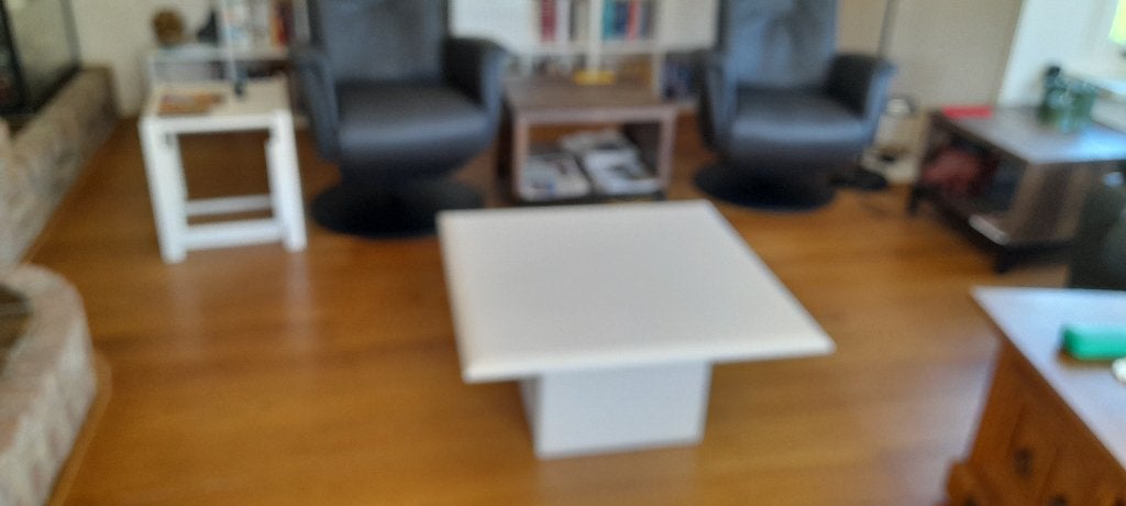 Salon  tafeltje en bijzet tafeltje, 45 tot 60 cm, Minder dan 55 cm, Gebruikt, Rond
