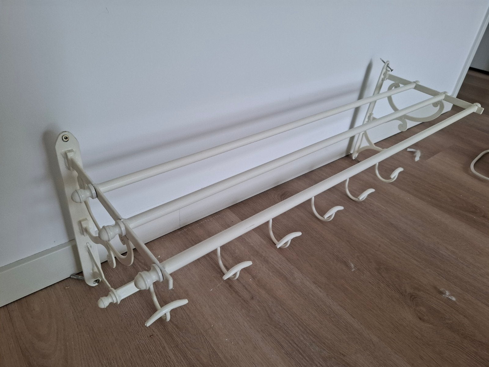 Witte kapstok 50 euro - niet meer niet minder

86x26x27(diep, Huis en Inrichting, Ophalen, Hout, Wandkapstok, Minder dan 100 cm