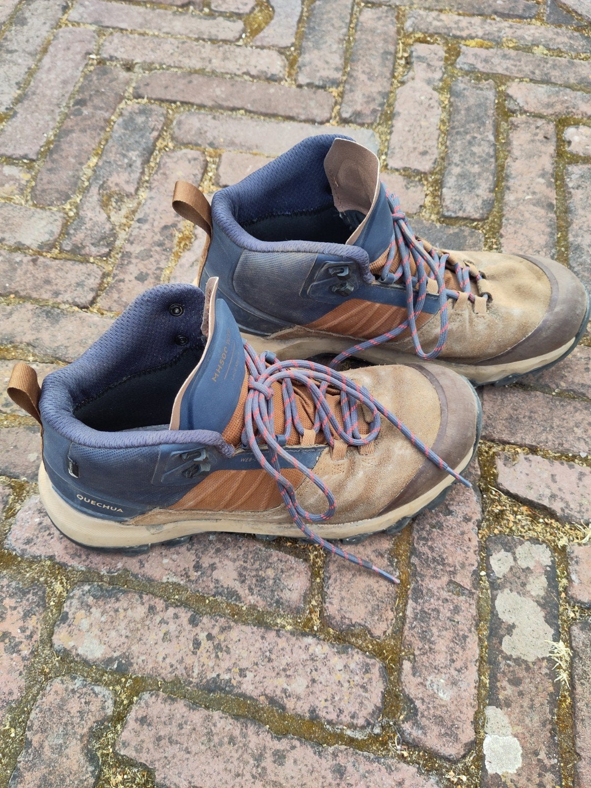 Quechua hoge wandelschoenen, maat 39/40 (26cm), Ophalen of Verzenden, Zo goed als nieuw, Schoenen