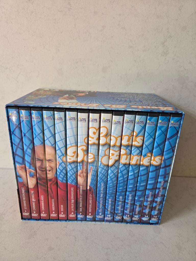 Louis de Funès - Complete serie boxset, Alle leeftijden, Boxset, Ophalen of Verzenden, Zo goed als nieuw