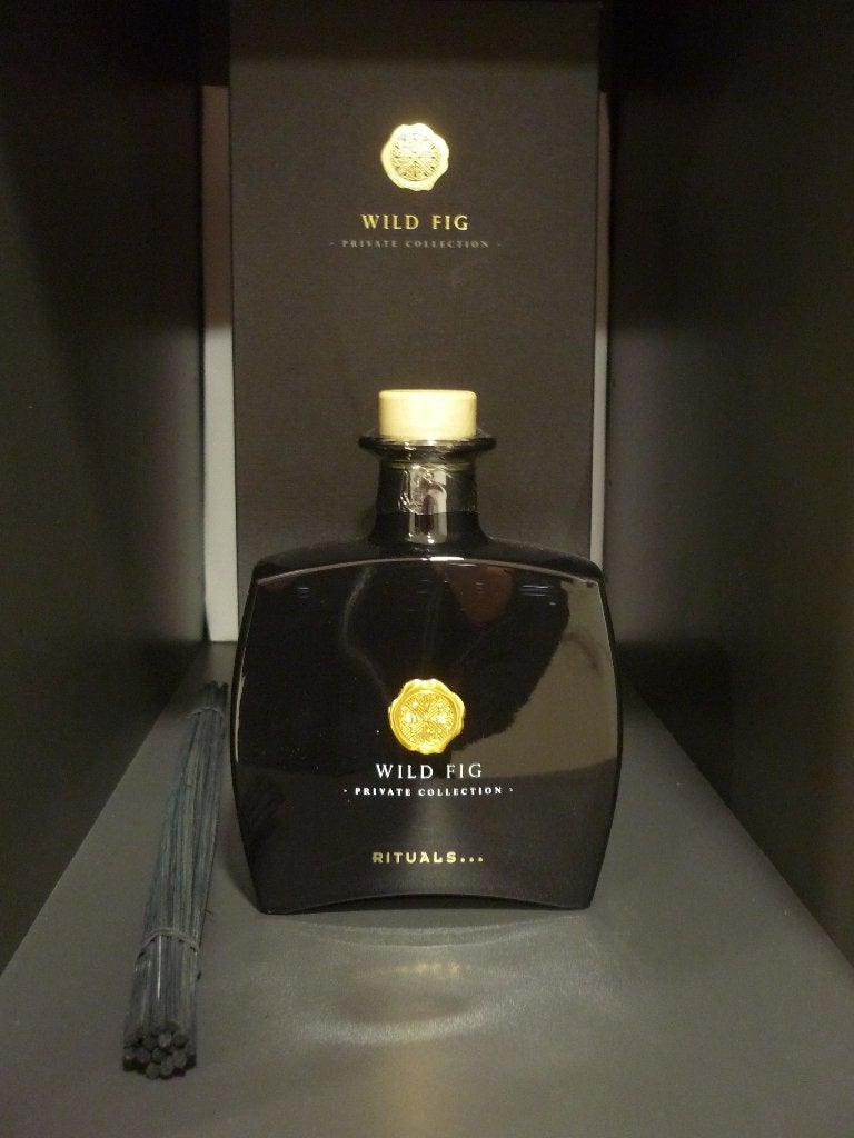 Nieuw Rituals Wild Fig geurstokjes, sticks 450 ml, Ophalen of Verzenden, Nieuw, Zwart, Glas
