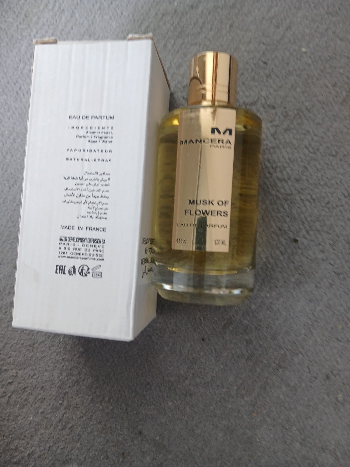 Mancera Paris Musk of Flowers Eau de Parfum 120 ml, Ophalen of Verzenden, Zo goed als nieuw