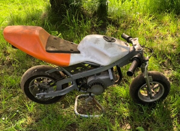 Minibike Pocketbike 50cc, Ophalen, Zo goed als nieuw, Overige typen
