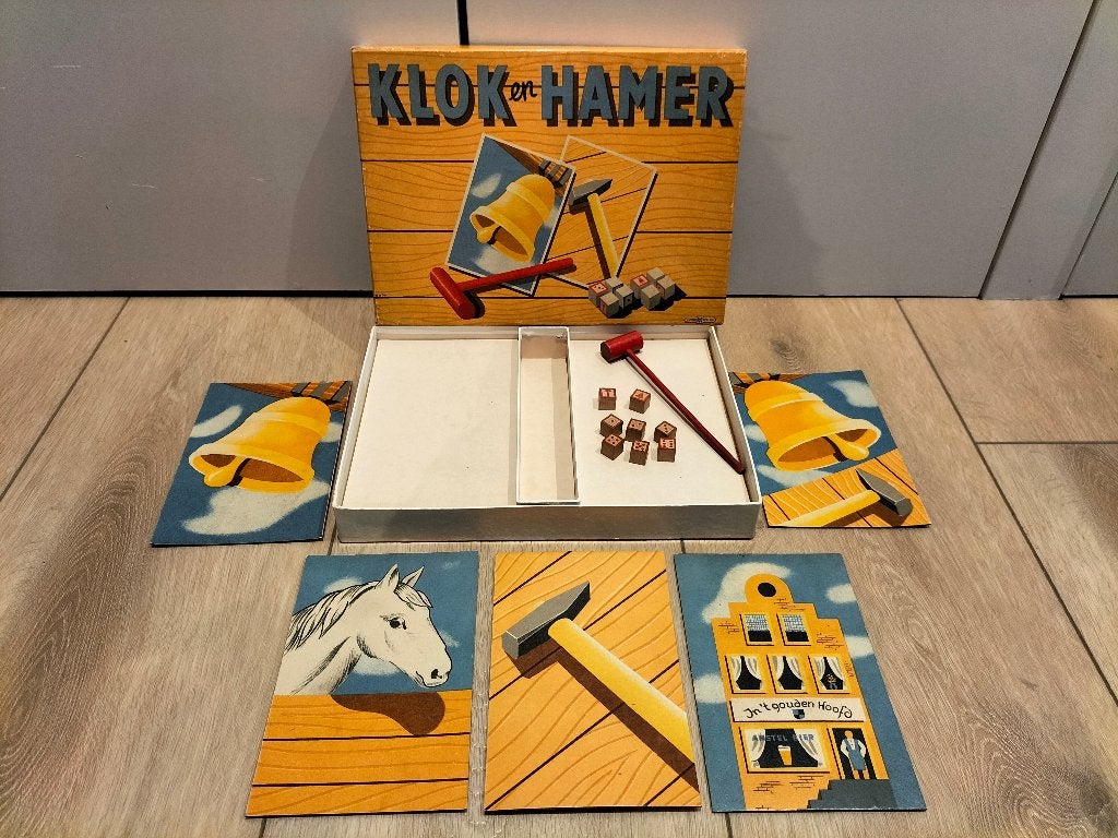 Klok en Hamer - veiling spel van Jumbo, Vijf spelers of meer, Ophalen of Verzenden, Gebruikt, Jumbo