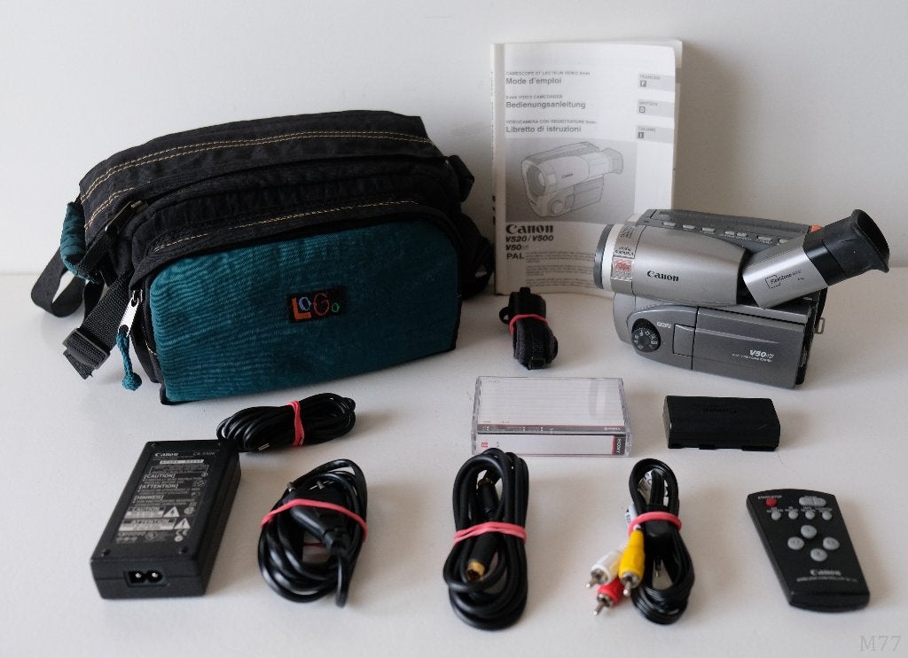 Canon V50 Hi8 Camcorder, Ophalen of Verzenden, Hi 8, Camera