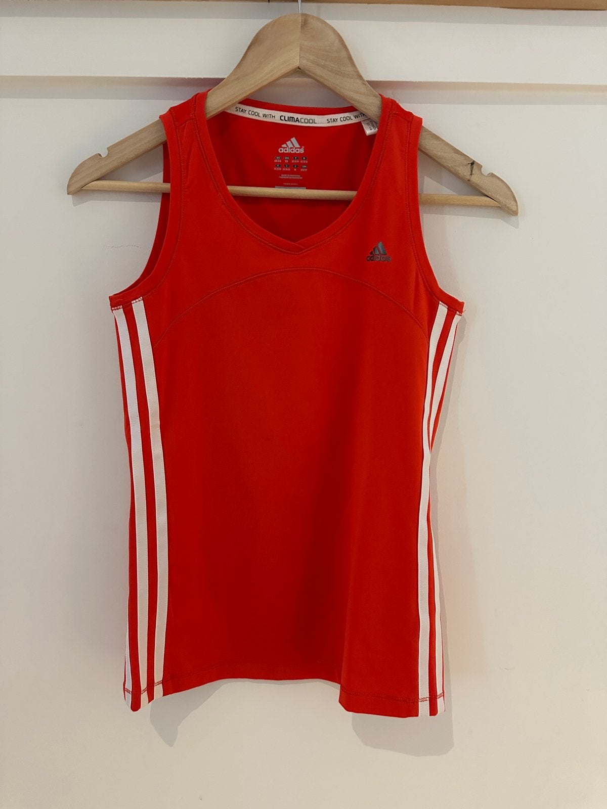 Adidas Top XS, Verzenden, Zo goed als nieuw, Maat 34 (XS) of kleiner, Rood