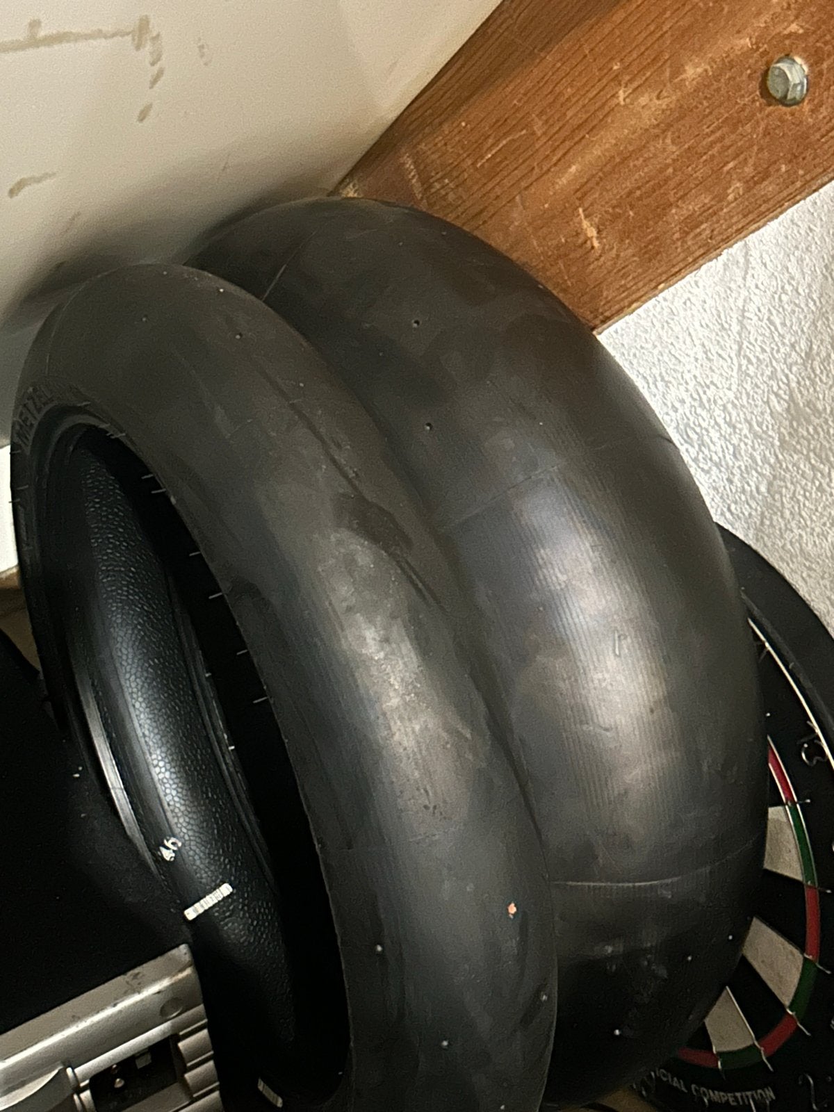 Nieuwe set Metzeler Racetec TD Slick 180/55 R17  120/70-17, Motoren, Ophalen of Verzenden, Nieuw
