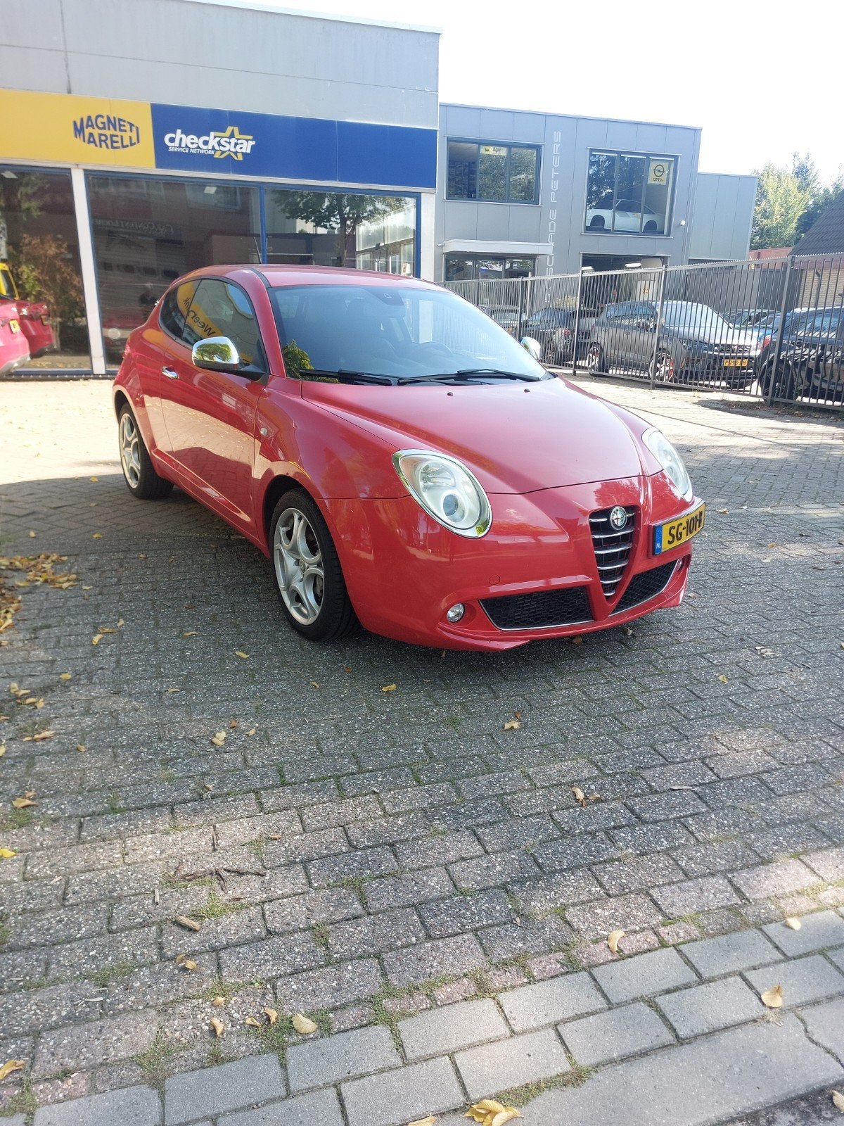 Alfa Romeo MiTo 1.4 Turbo 155PK SPORT 2009 Rosso Alfa, Auto's, Voorwielaandrijving, 15 km/l, 4 cilinders, 49 €/maand