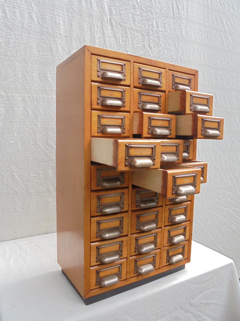 Ladekastje klokkenmaker ladekast apothekerskast klok, Ophalen of Verzenden