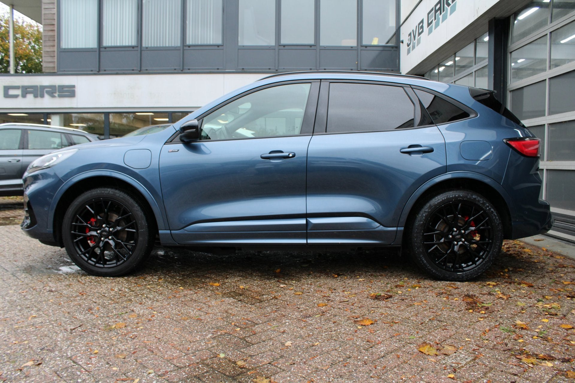 Ford Kuga 2.5 PHEV ST-Line X, Auto's, Automaat, Gebruikt, Zwart, Blauw