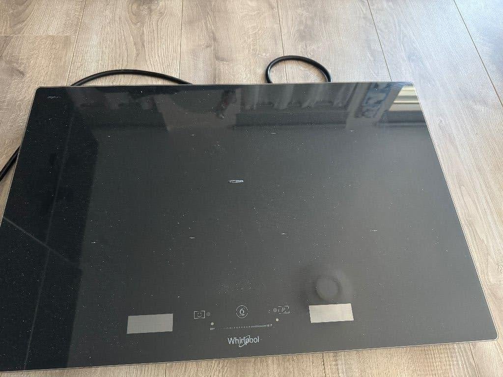 Te koop inductie kookplaat Whirlpool 8 kookzone’s, Ophalen, Gebruikt, Inbouw, Inductie