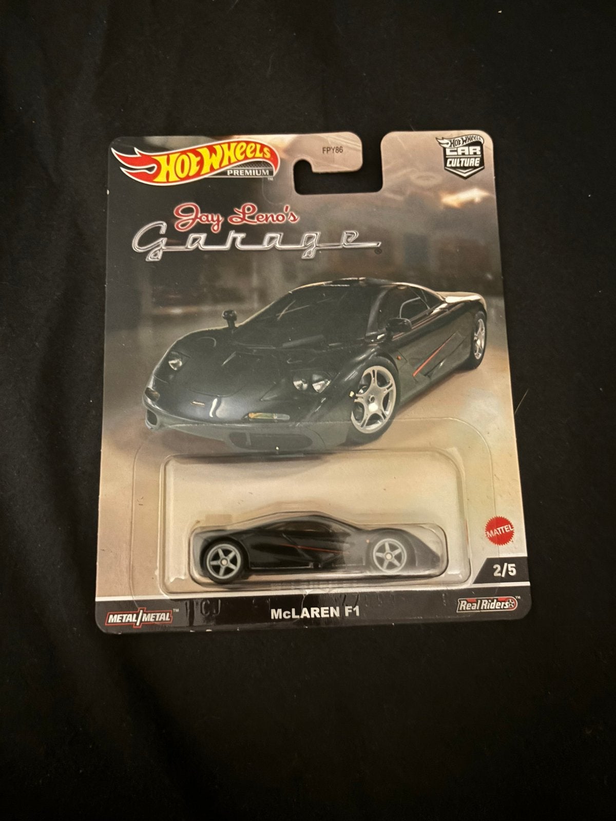 Hotwheel premium mclaren f1, Ophalen of Verzenden, Zo goed als nieuw, Auto