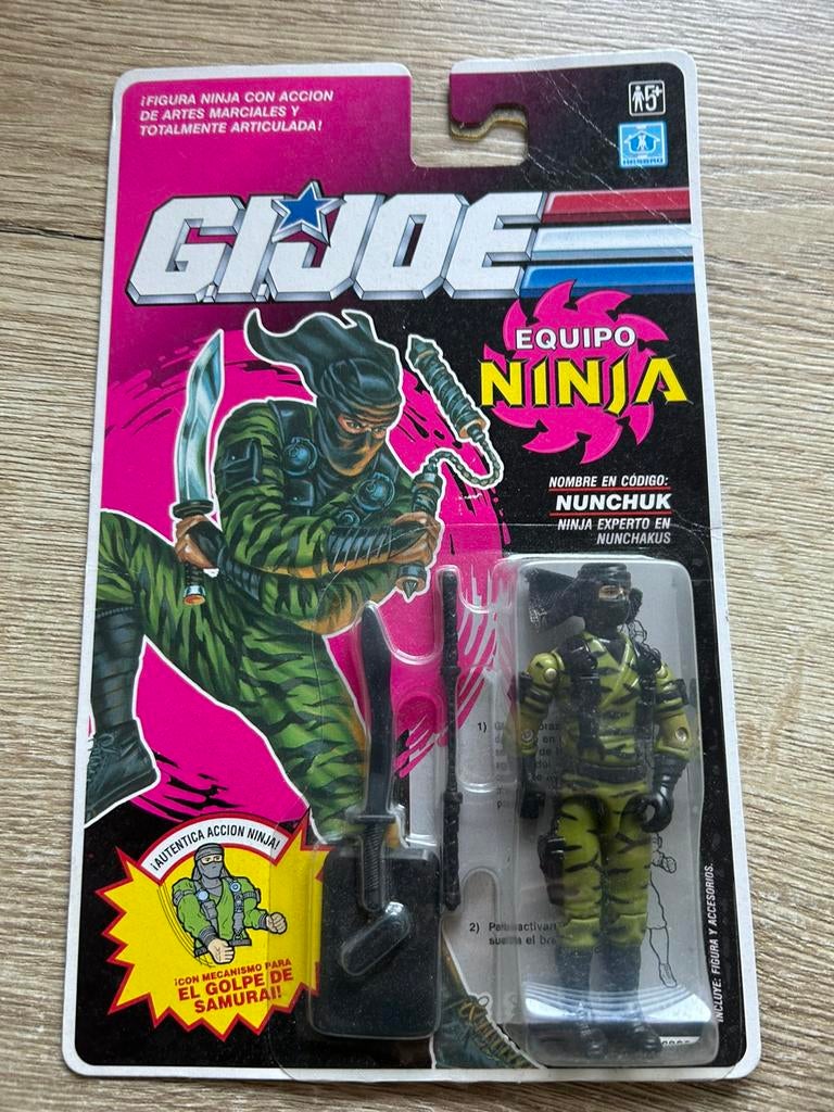 Gi Joe Nunchuk Ninja Force moc, Ophalen of Verzenden, Zo goed als nieuw