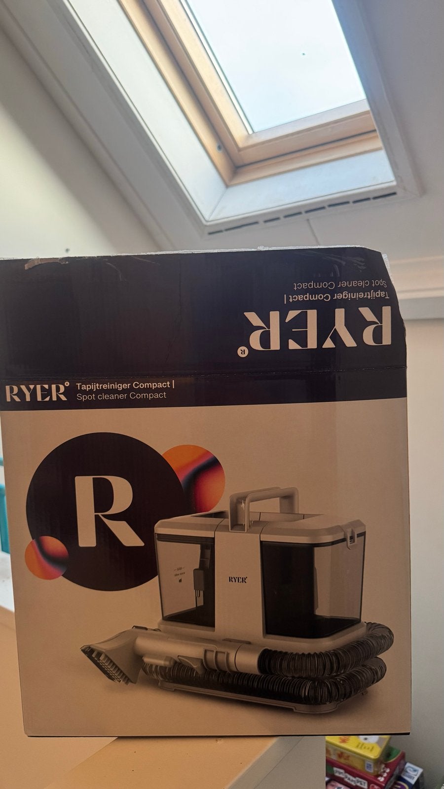 RYER Tapijtreiniger Compact | Spot cleaner Compact, Overige merken, Nieuw, Vloerreiniger, Reservoir
