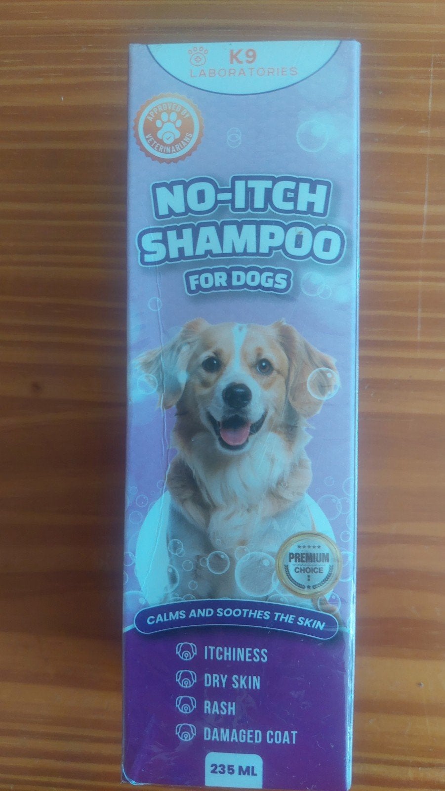 No itch shampoo voor de hond van K9 Laboratories 
Van K9 Lab, Dieren en Toebehoren, Julius-K9, Ophalen of Verzenden, Nieuw, Overige typen