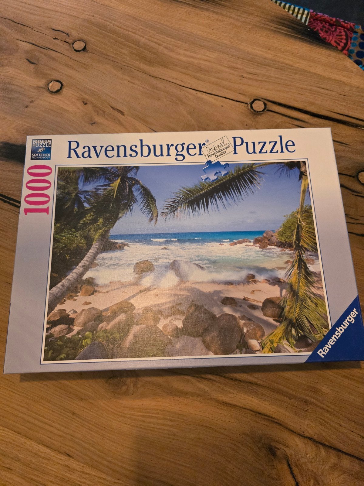 Ravensburger Legpuzzel 1000 stukjes Seychellen Eiland, Ophalen of Verzenden
