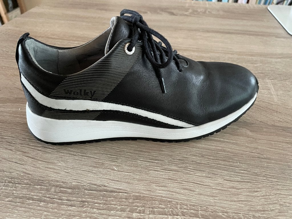schoenen Wolky dames sneaker maat 38 zwart, Wolky, Zwart, Ophalen of Verzenden, Sneakers of Gympen