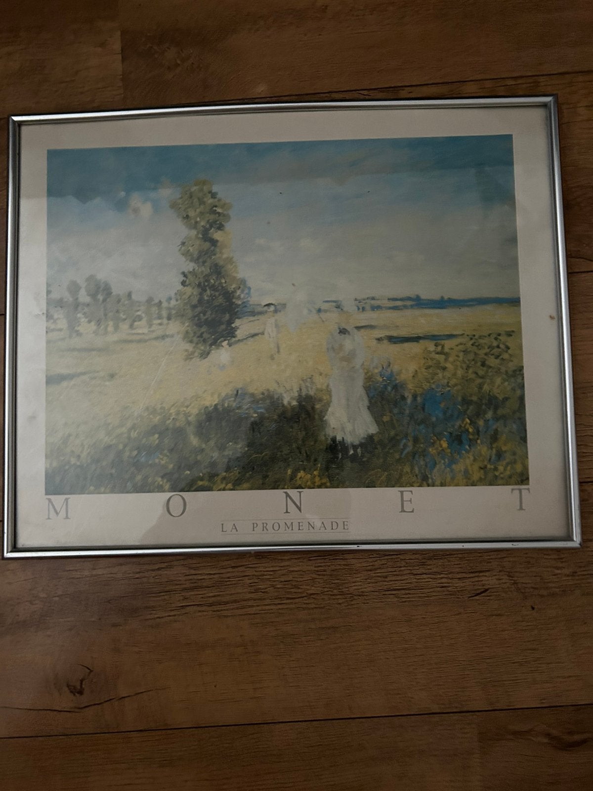 Afbeelding ingelijst Monet, Huis en Inrichting, Woonaccessoires | Schilderijen, Tekeningen en Foto's, Ophalen of Verzenden, Schilderij
