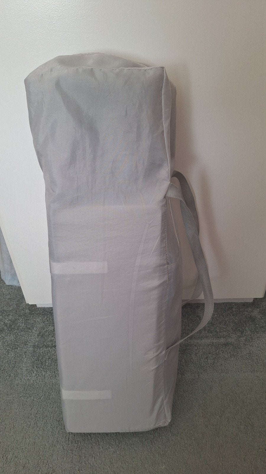 MamaLoes: Compact campingbedje/box met matras en draagtas, Ophalen, Gebruikt, Rechthoekig, Wieltjes