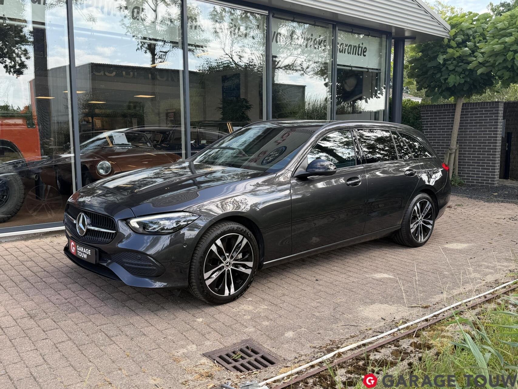 Mercedes C-klasse Estate 300 e Business Line, Auto's, Automaat, Achterwielaandrijving, Zwart, 4 cilinders
