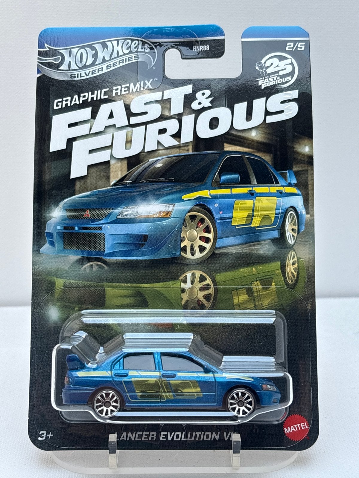 Hot Wheels Fast & Furious Silver Series Lancer Evolution VI