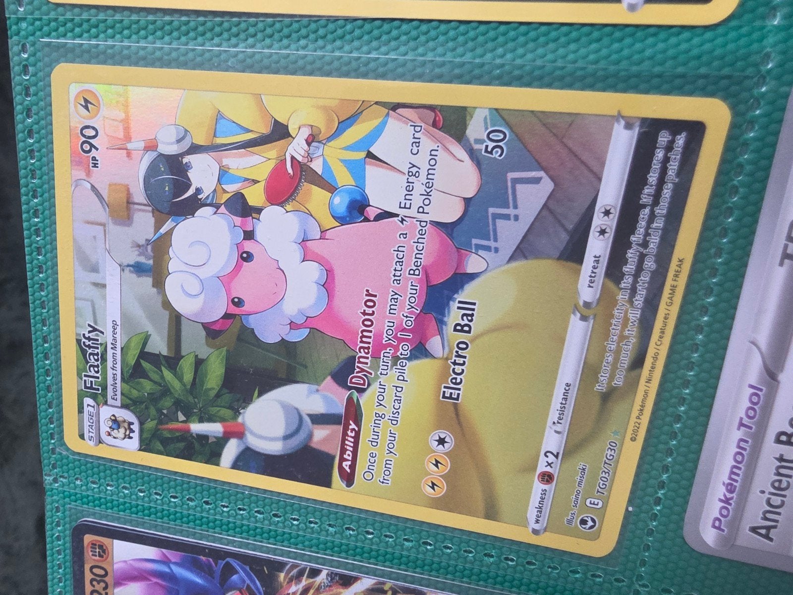 Pokémon Kaart: Flaaffy TG03/TG30 - Crown Zenith, Ophalen of Verzenden, Zo goed als nieuw, Losse kaart