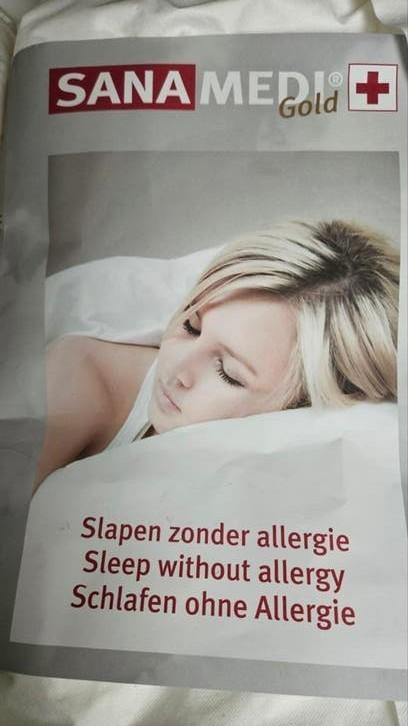 Allergeendichte dekbedhoes, Huis en Inrichting, Slaapkamer | Beddengoed, Overige maten, Wit, Nieuw, Ophalen of Verzenden