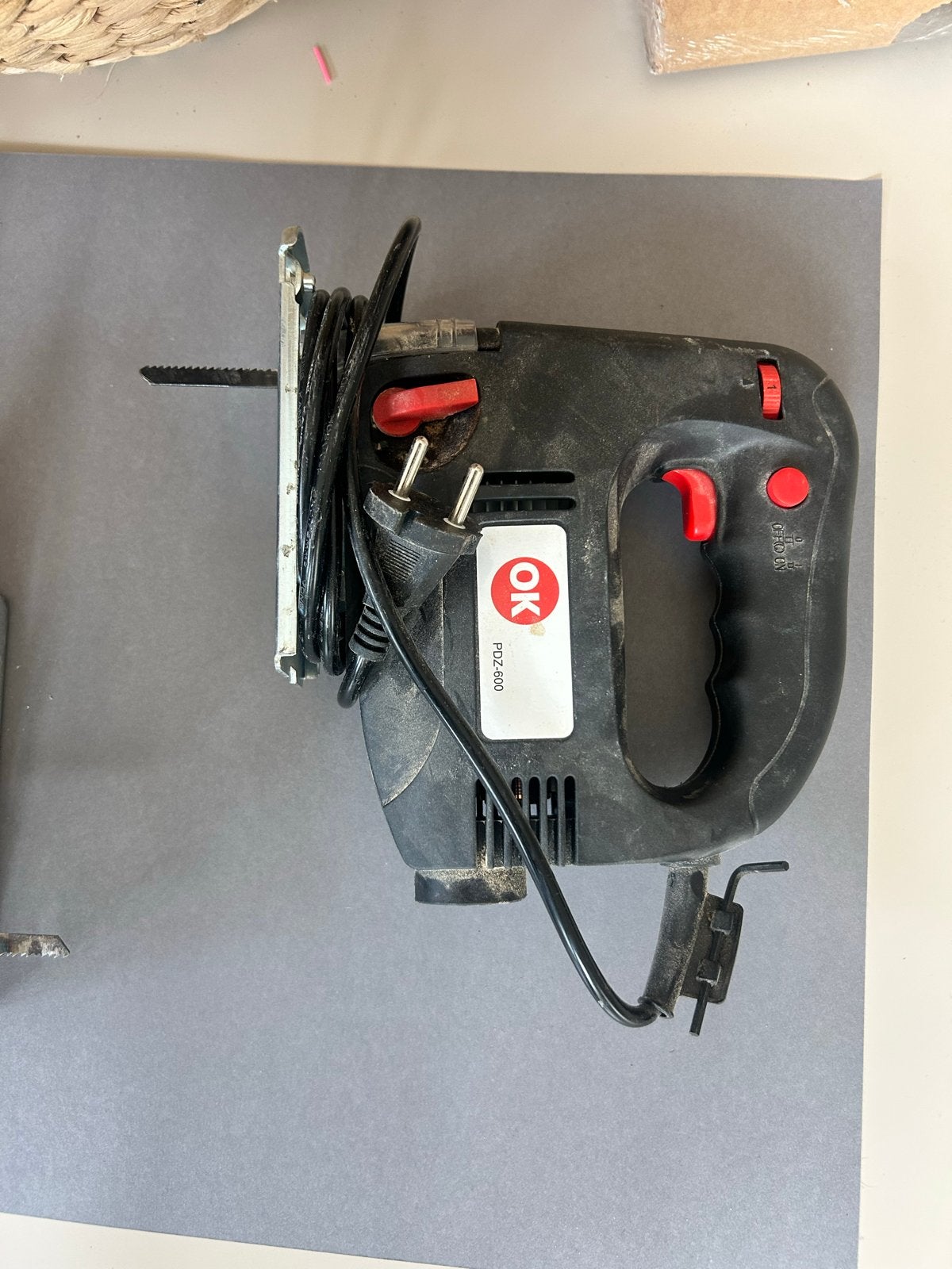 OK Decoupeerzaag PDZ.600 - Gebruikt, Ophalen, Gebruikt, Decoupeerzaag, 600 tot 1200 watt