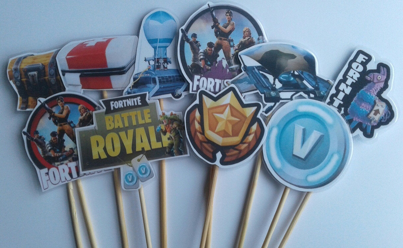 Fortnite traktatie prikker, Ophalen of Verzenden, Nieuw, Versiering, Verjaardag