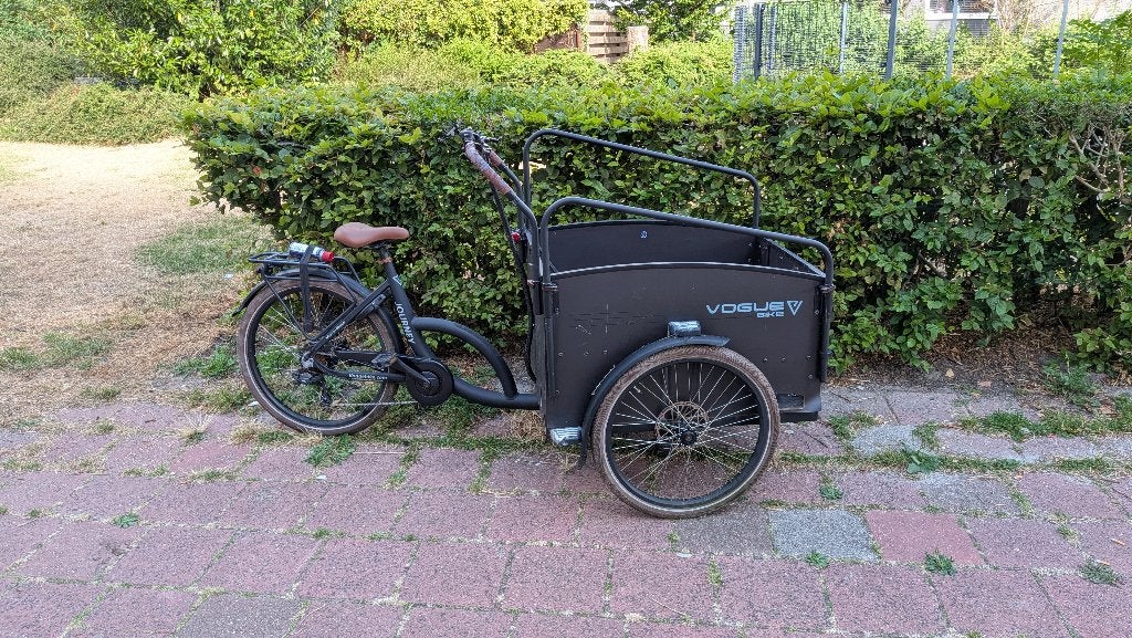 Vogue Journey E-Bakfiets (Defect), Fietsen en Brommers, Fietsen | Bakfietsen, Gebruikt, Elektrisch, 2 kinderen, Schijfrem