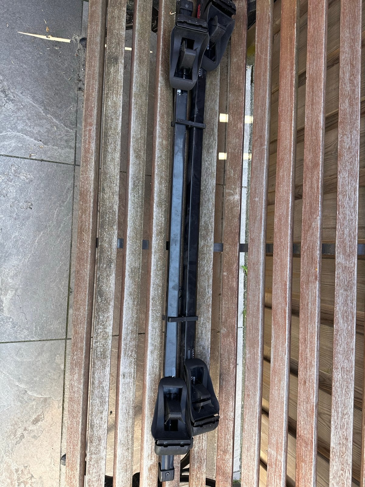 Montblanc dakdragers Renault Captur 2 (met dakrails), Auto diversen, Dakdragers, Ophalen, Gebruikt