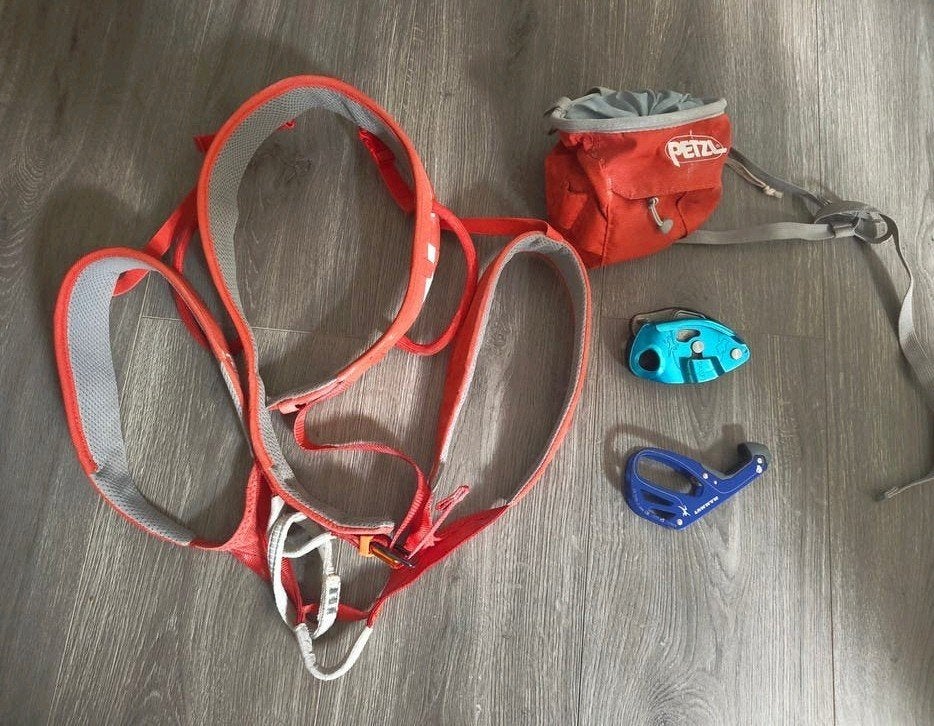 Petzl Hirundos Klimgordel Maat M met Mammut Smart 2.0, Ophalen of Verzenden, Zo goed als nieuw, Klimsport-accessoire