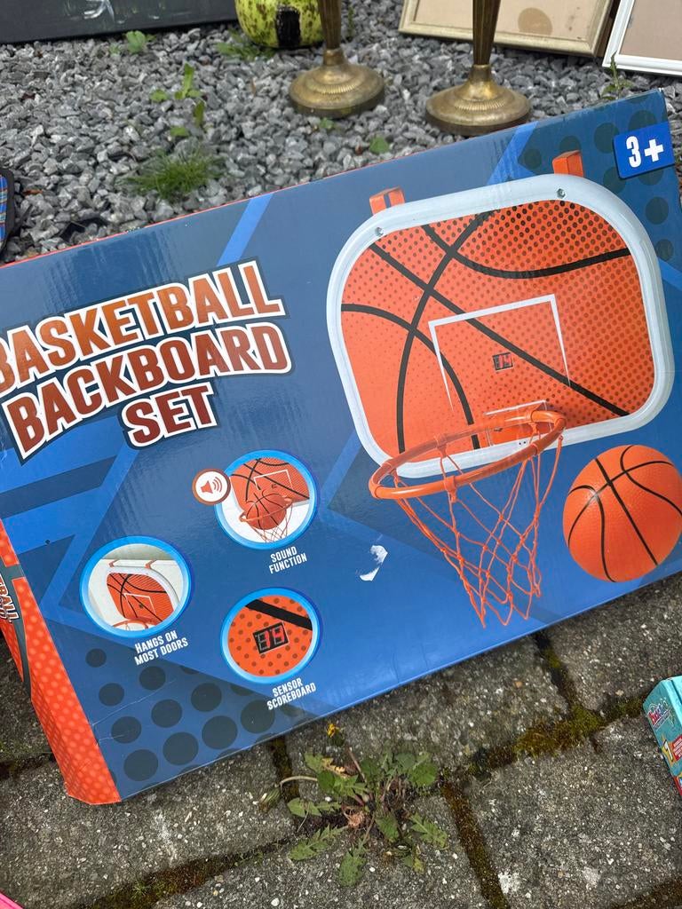 Basketbal Backboard Set met Geluid en Scorebord, Ophalen of Verzenden, Nieuw, Jongen of Meisje