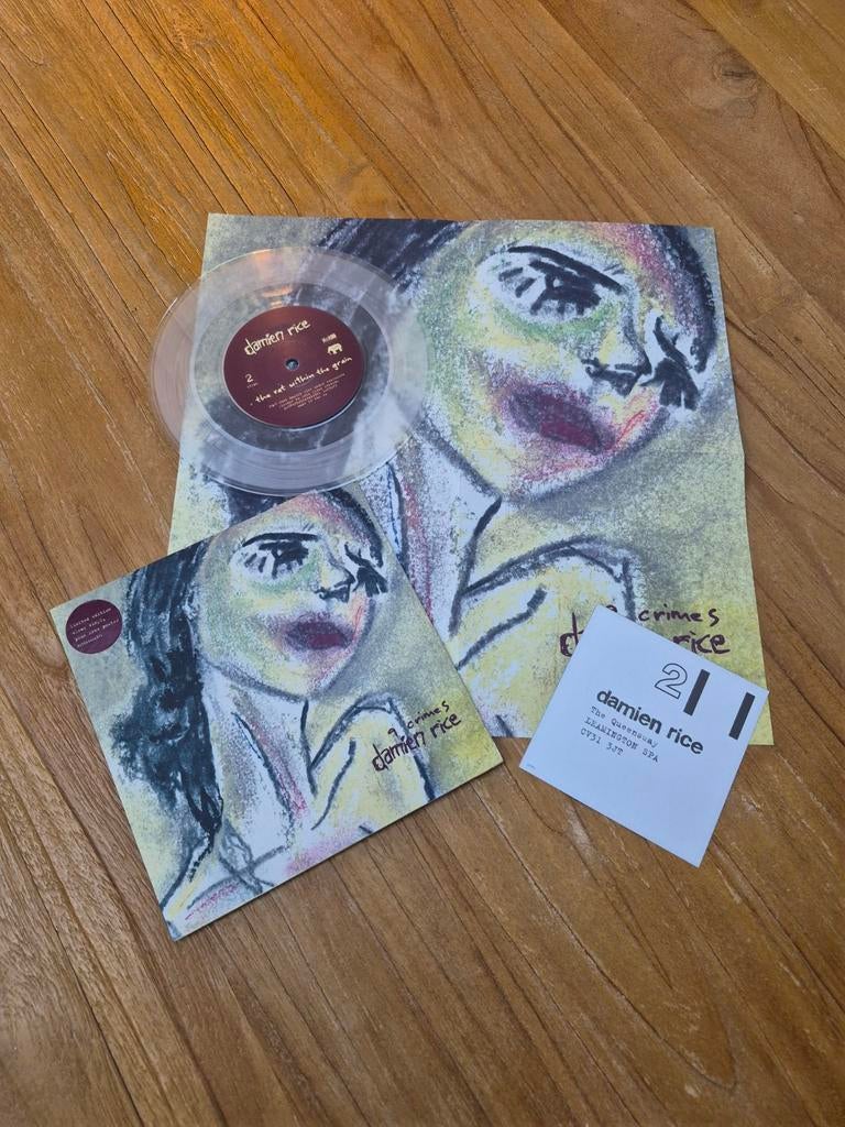 Damien Rice 9 Crimes vinyl 7" met poster, Ophalen of Verzenden, Nieuw in verpakking, 12 inch