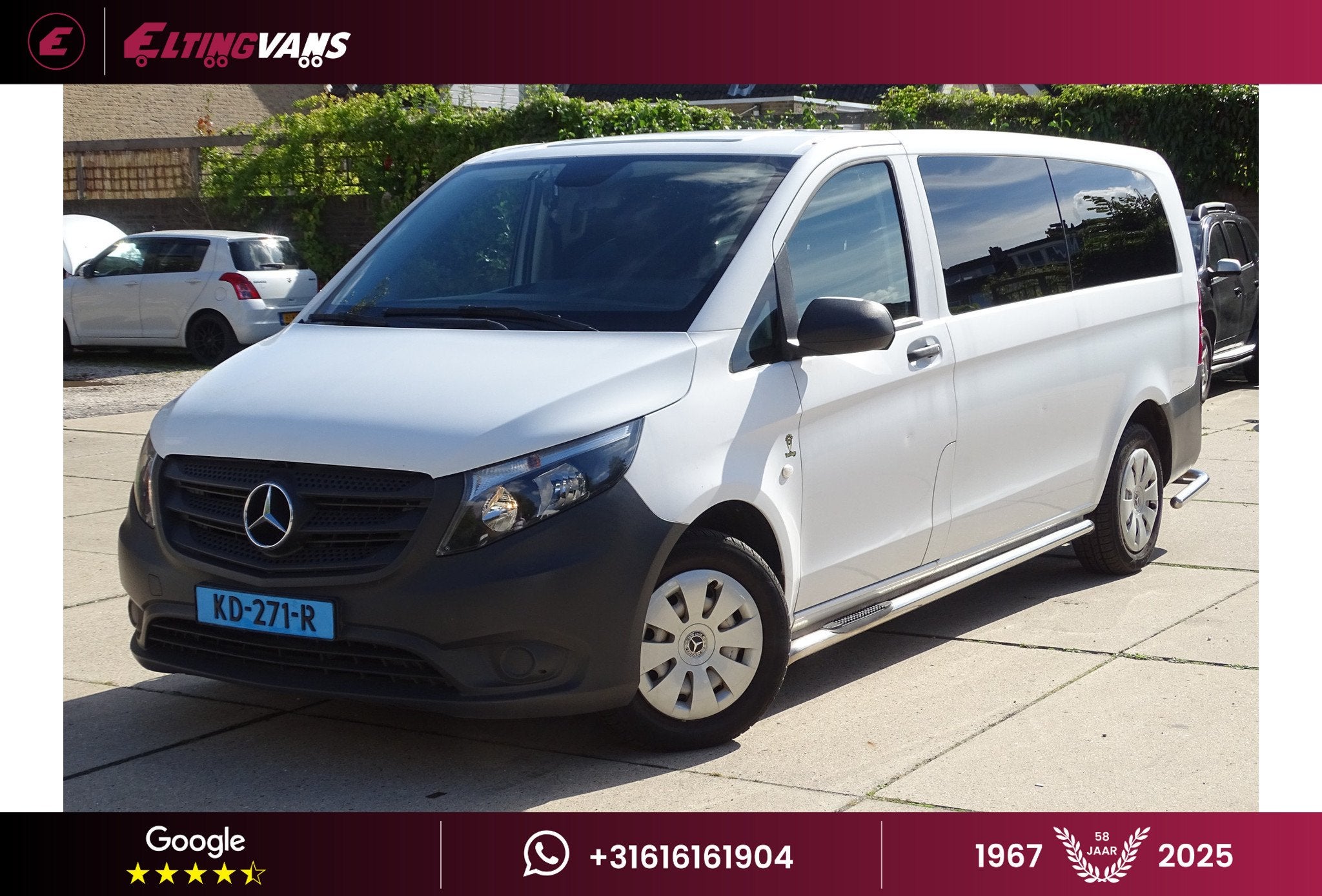 Mercedes-Benz Vito Tourer 109 BlueTEC Base Extra Lang, Voorwielaandrijving, Stof, Gebruikt, Electronic Stability Program (ESP)