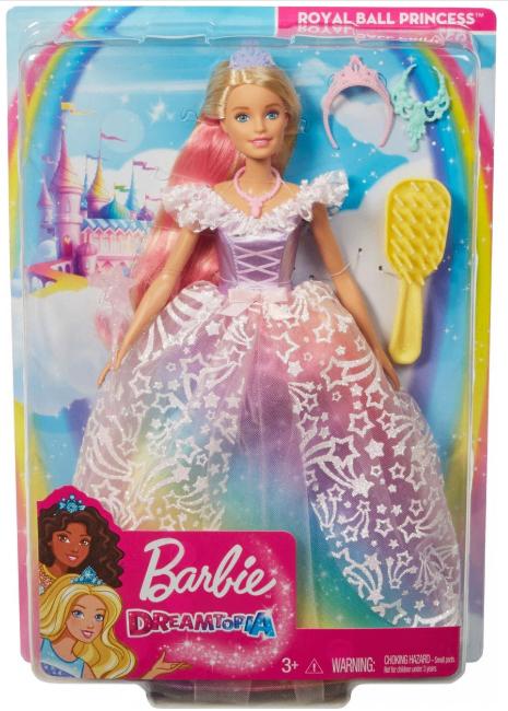 Barbie Dreamtopia Prinsessen Pop baljurk - nieuw -, Ophalen of Verzenden, Nieuw, Pop