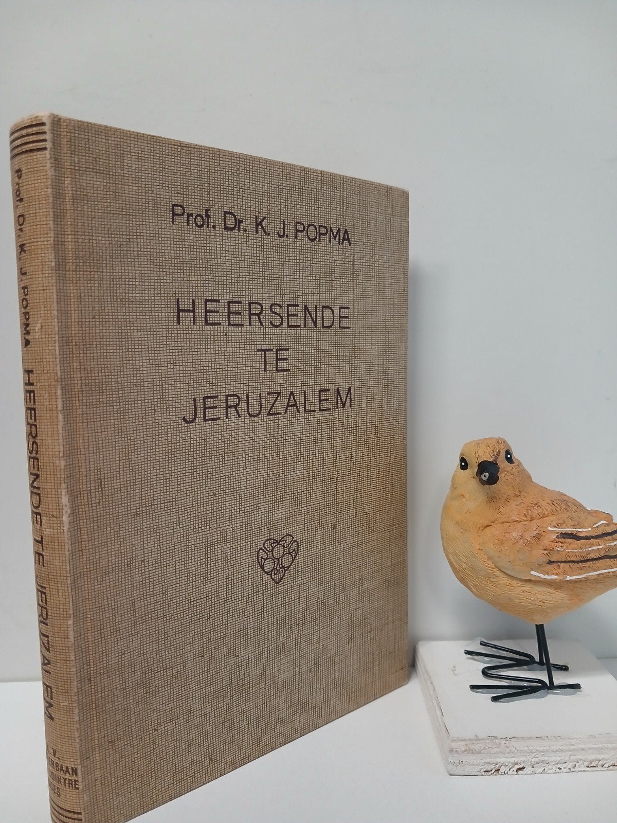 Popma, Prof. Dr. K.J.; Heersende te Jeruzalem, Ophalen of Verzenden, Gelezen, Christendom | Protestants