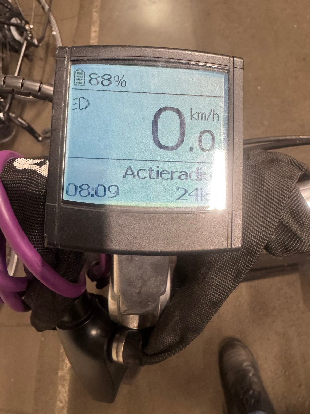 Display sparta ion CU3 V2, Fietsen en Brommers, Fietsonderdelen, Ophalen of Verzenden, Zo goed als nieuw