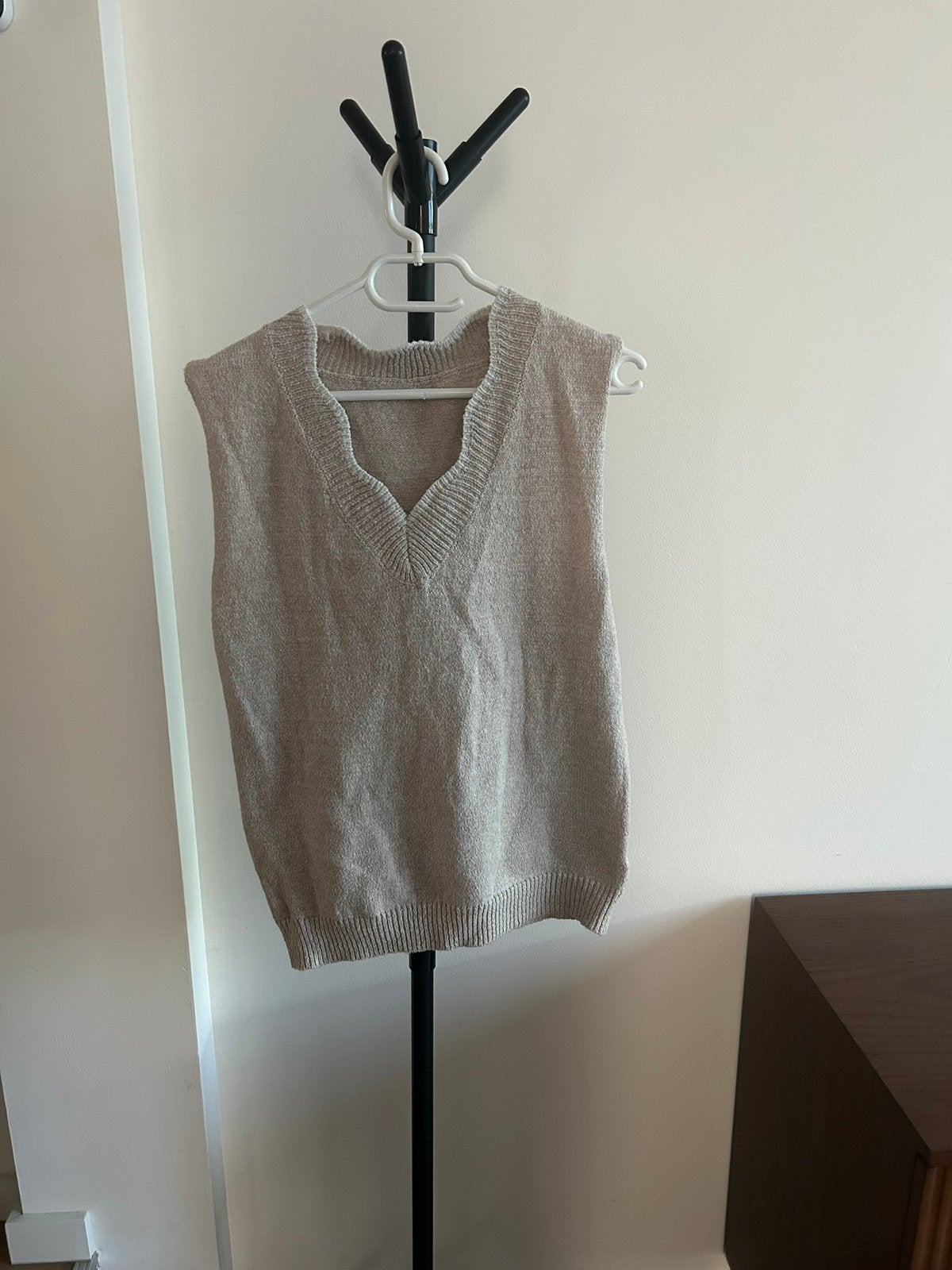 Beige spencer maat L, Beige, Maat 42/44 (L), Ophalen of Verzenden, Zo goed als nieuw