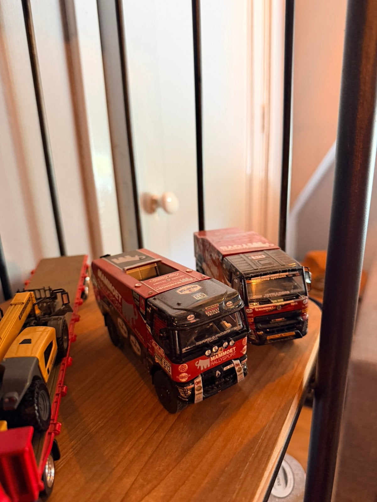 Mammoet rallysport 2 modellen, Ophalen of Verzenden, Zo goed als nieuw, Hijskraan, Tractor of Landbouw, Wsi