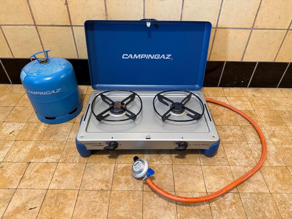 Campingaz Camping Kitchen gasfornuis, Ophalen, Gebruikt