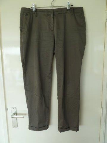 Marccain grijze broek 42, Maat 42/44 (L), Ophalen of Verzenden, Zo goed als nieuw, Grijs