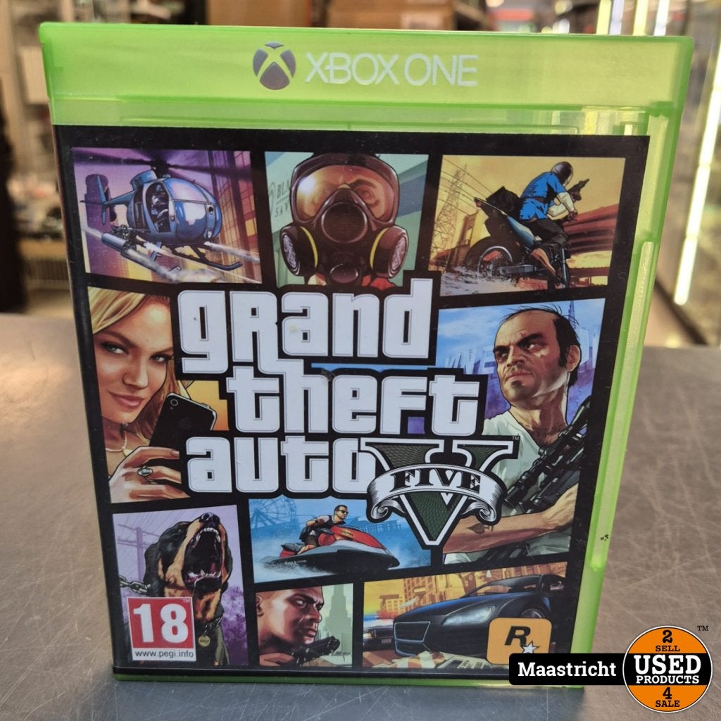 Xbox One Game | Grand Theft Auto Five (GTA 5), Spelcomputers en Games, Rockstar Games, Gebruikt, https://support.rockstargames.com/
