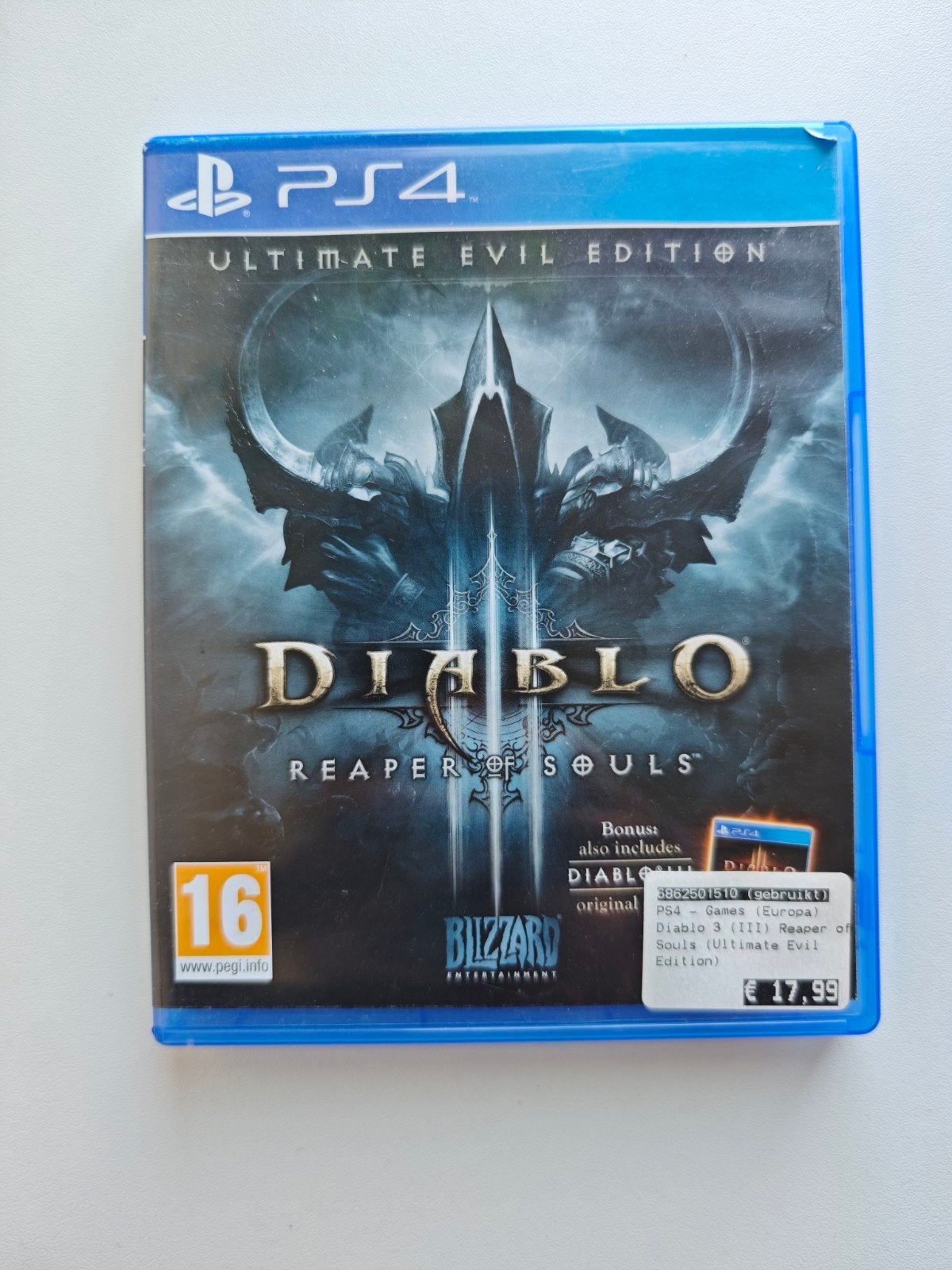 Diablo III: Reaper of Souls Ultimate Evil Edition PS4, Spelcomputers en Games, Online, Ophalen of Verzenden, Zo goed als nieuw
